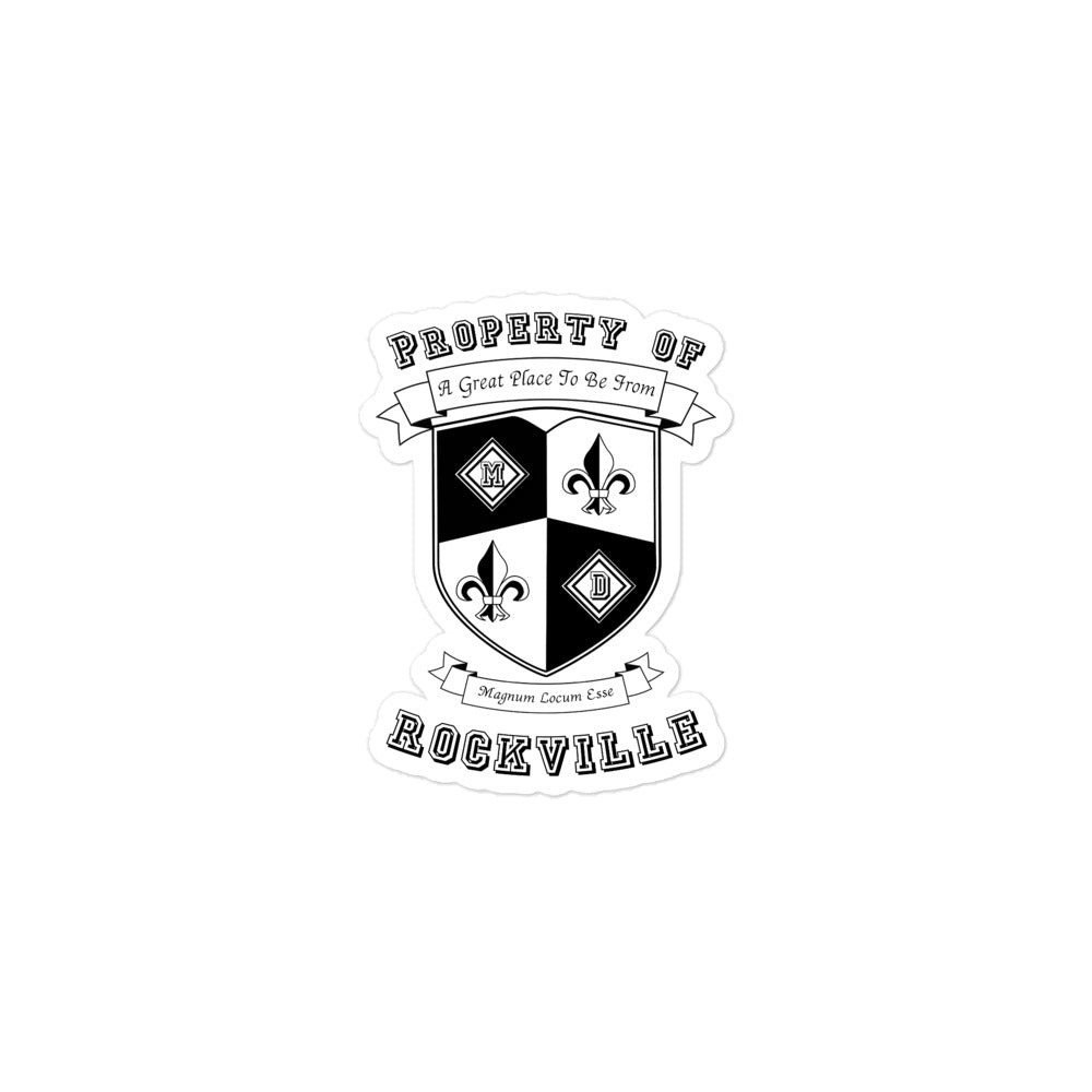 Varsity Sticker Maryland Rockville