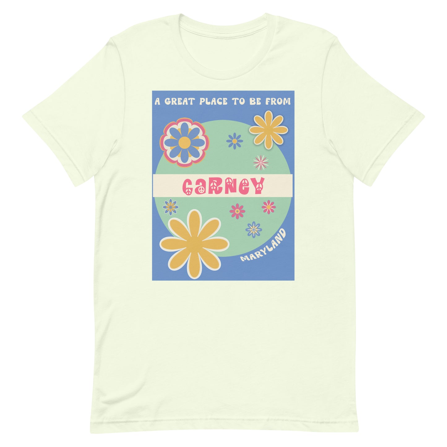 Flower Power T-Shirt Maryland Carney