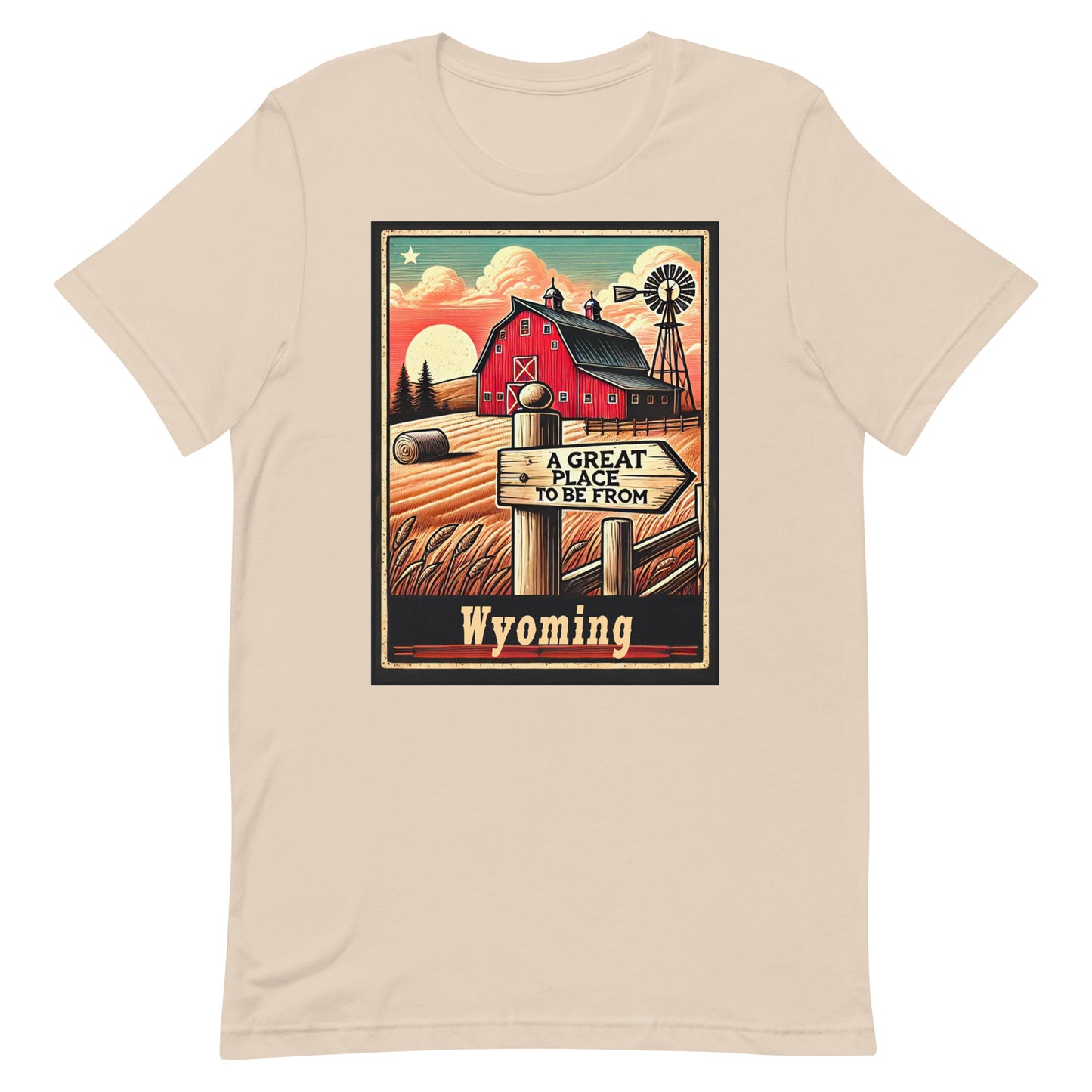 Fields of Home T-Shirt Wyoming