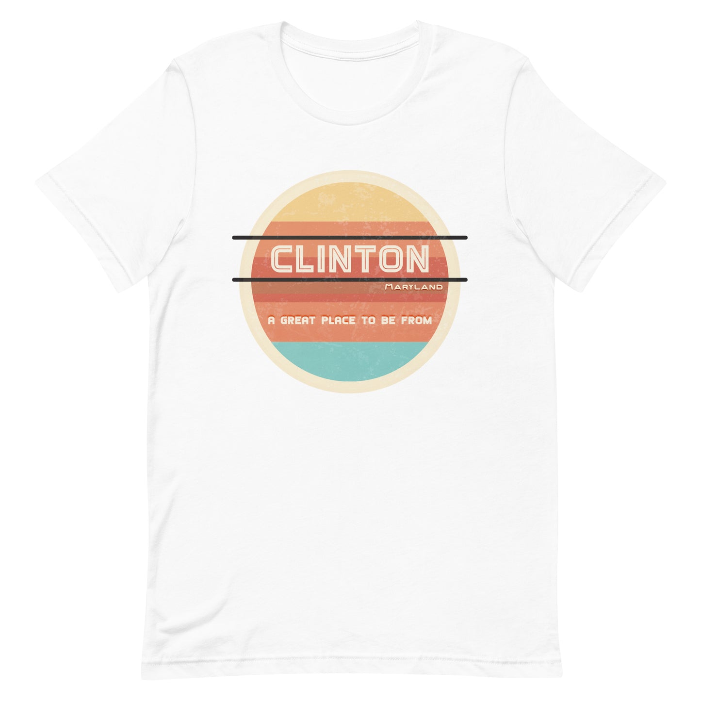 70s T-Shirt Maryland Clinton