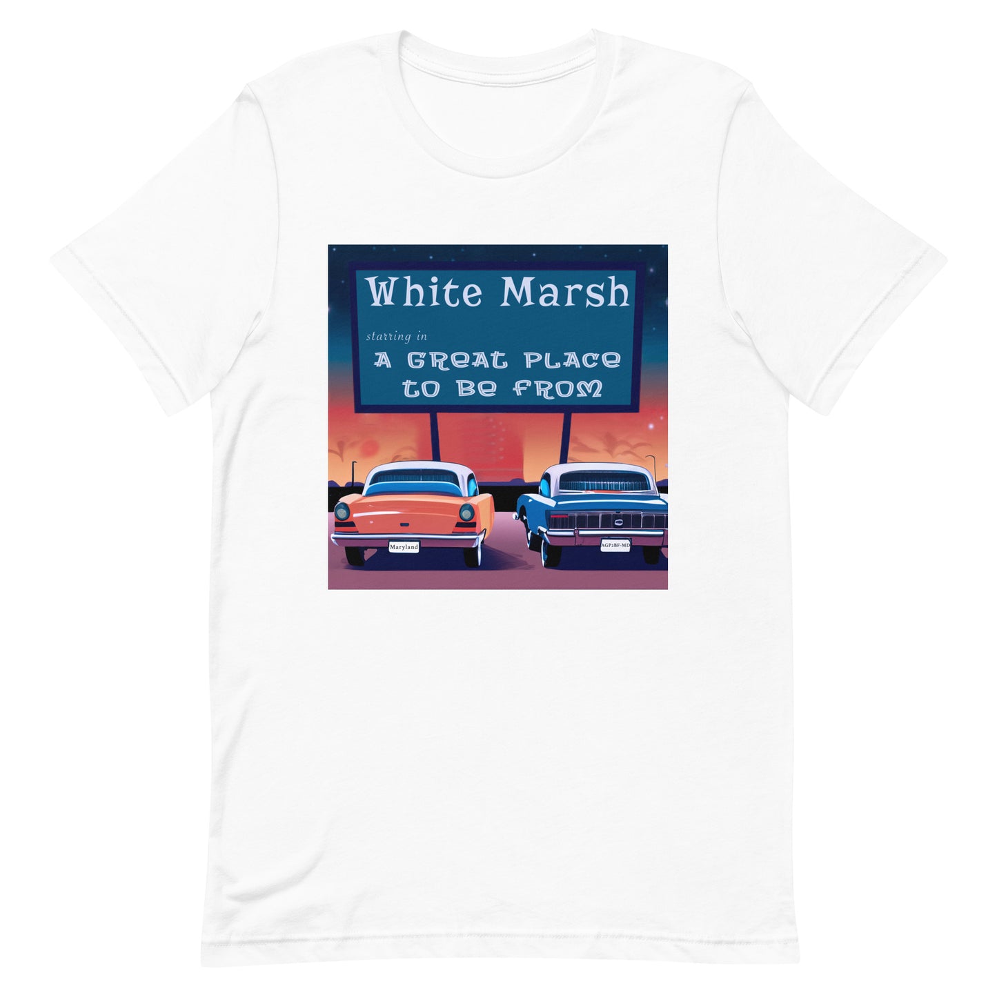 Drive-In T-Shirt Maryland White Marsh