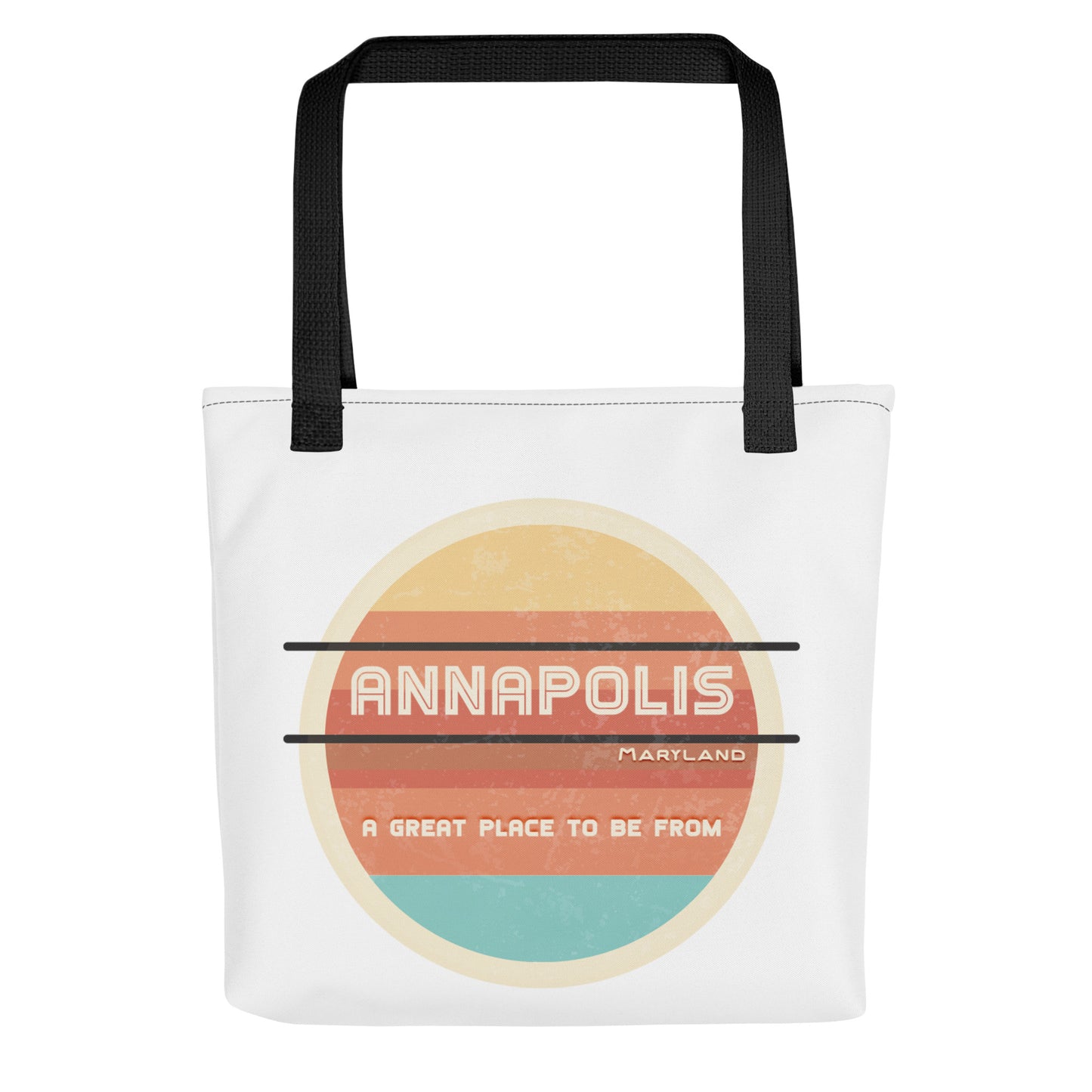 70s Tote Bag Maryland Annapolis