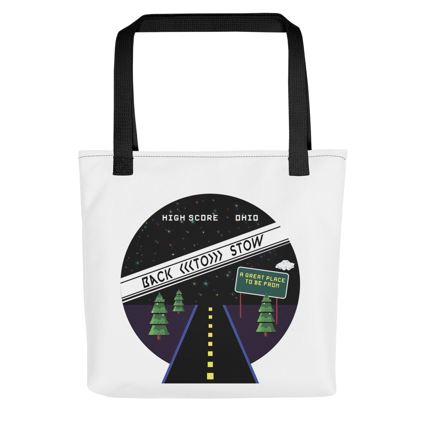 80s Tote Bag Ohio Stow