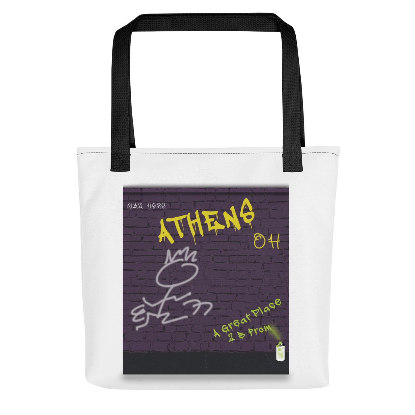 Graffiti Tote Bag Ohio Athens