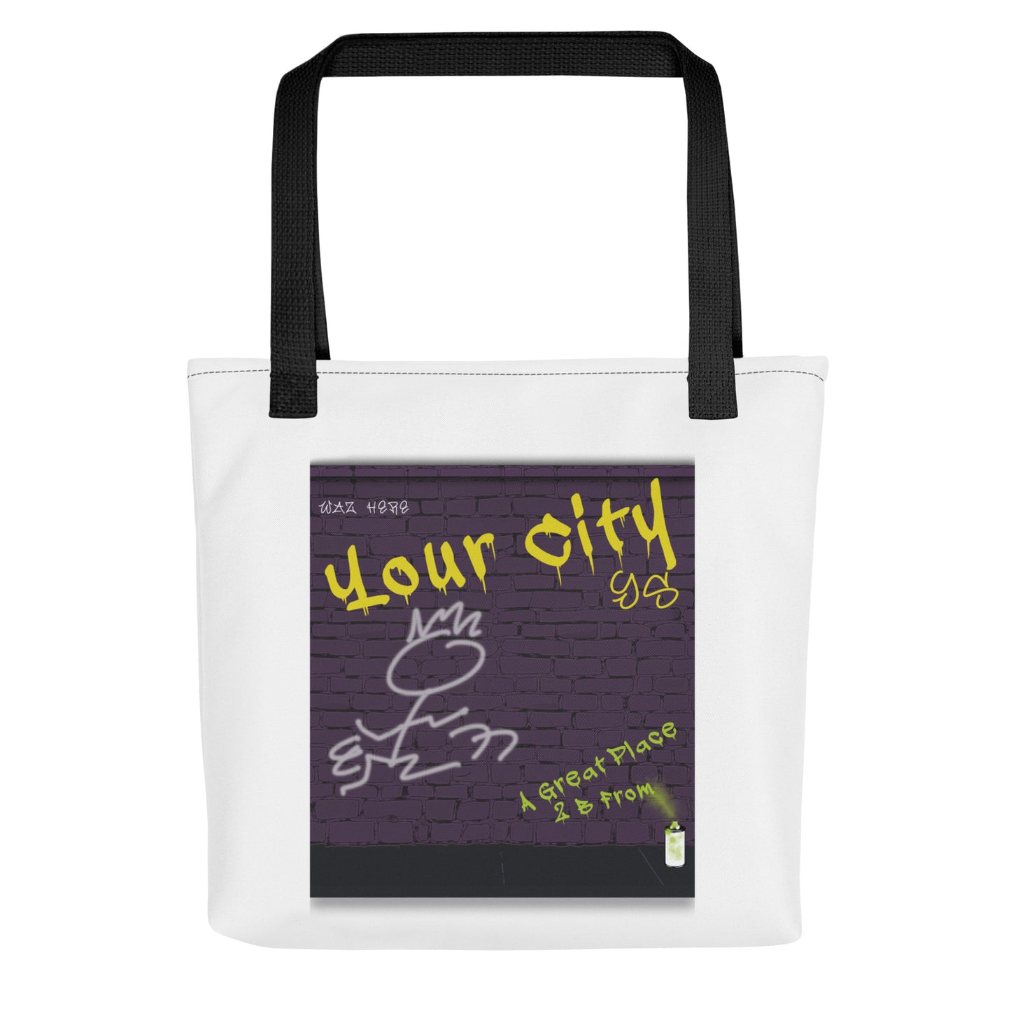 Graffiti Tote Bag Custom