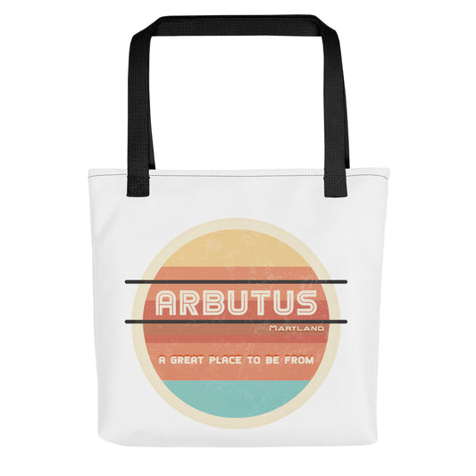 70s Tote Bag Maryland Arbutus