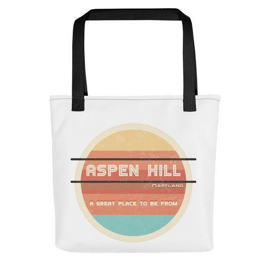 70s Tote Bag Maryland Aspen Hill