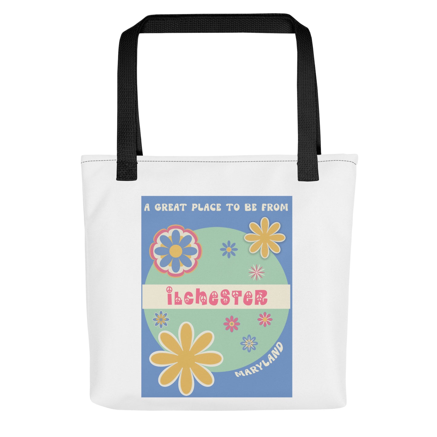 Flower Power Tote Bag Maryland Ilchester