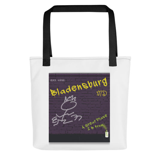 Graffiti Tote Bag Maryland Bladensburg