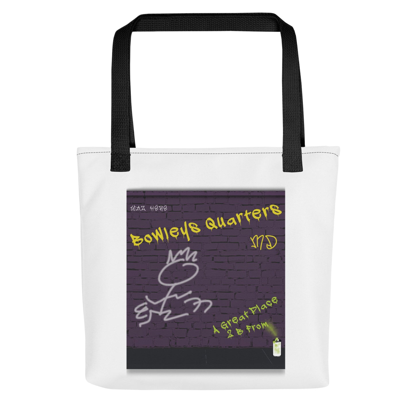 Graffiti Tote Bag Maryland Bowleys Quarters