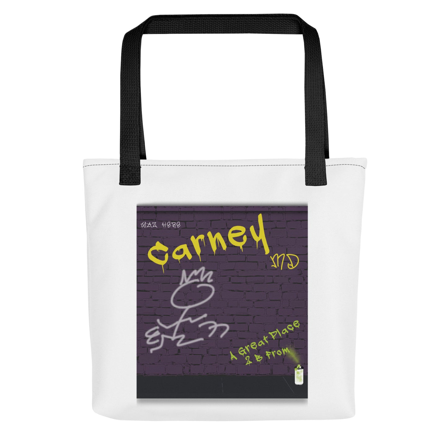 Graffiti Tote Bag Maryland Carney