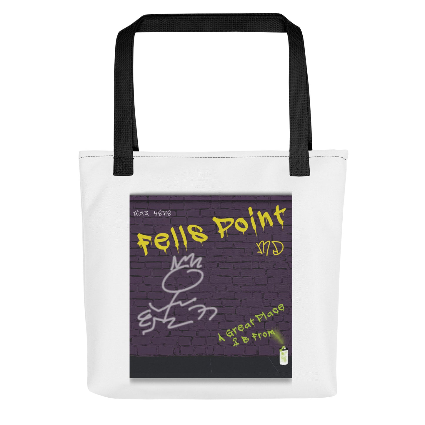 Graffiti Tote Bag Maryland Fells Point