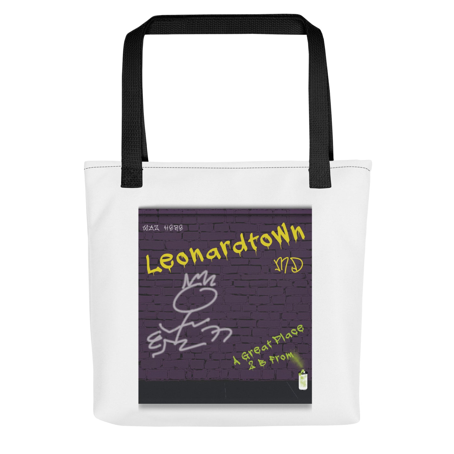 Graffiti Tote Bag Maryland Leonardtown