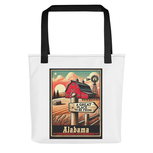 Fields of Home Tote Bag Alabama