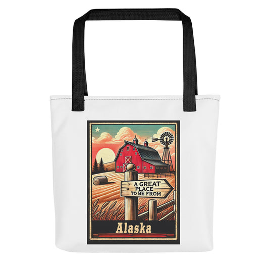 Fields of Home Tote Bag Alaska