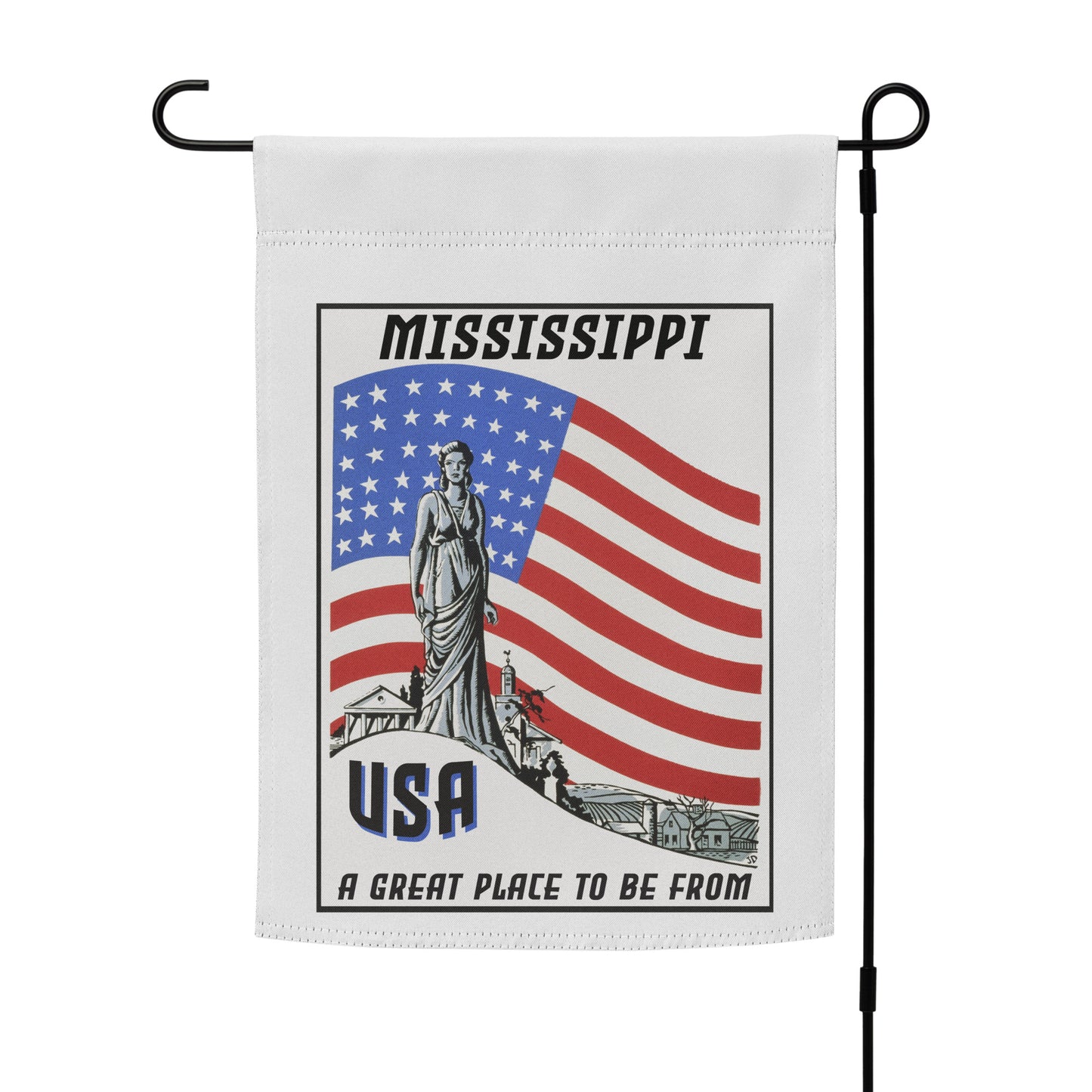 USA Garden Flag Mississippi