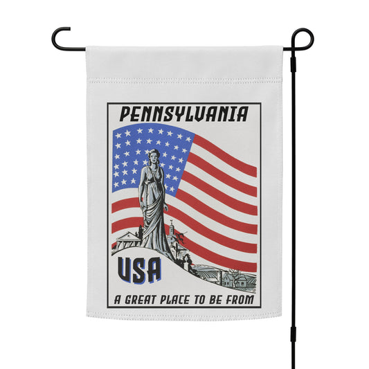 USA Garden Flag Pennsylvania