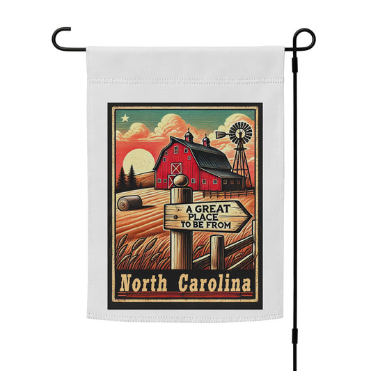 Fields of Home Garden Flag North Carolina