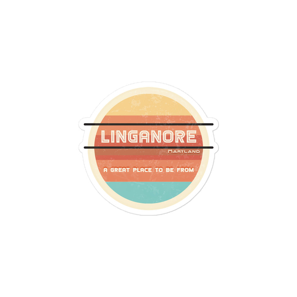 70s Sticker Maryland Linganore