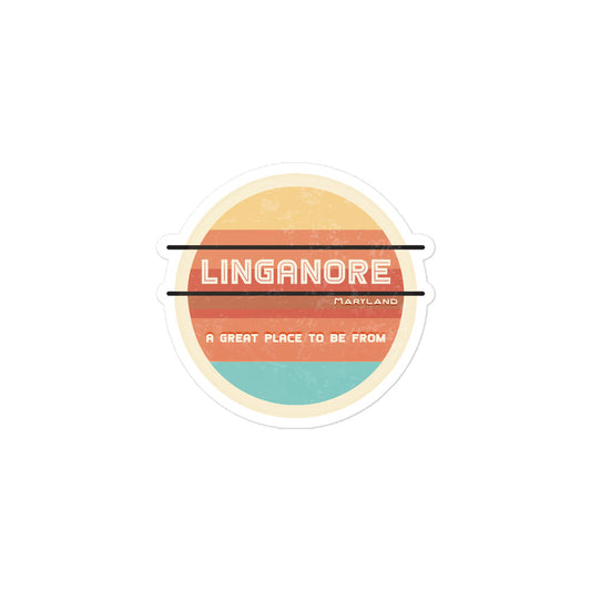 70s Sticker Maryland Linganore