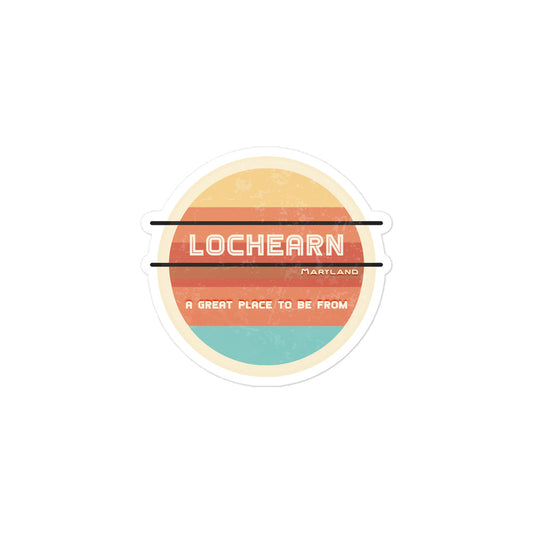 70s Sticker Maryland Lochearn