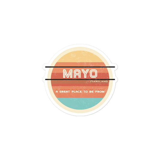 70s Sticker Maryland Mayo