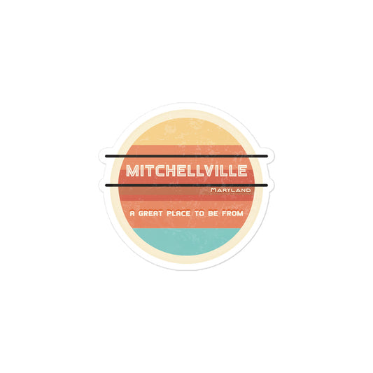 70s Sticker Maryland Mitchellville