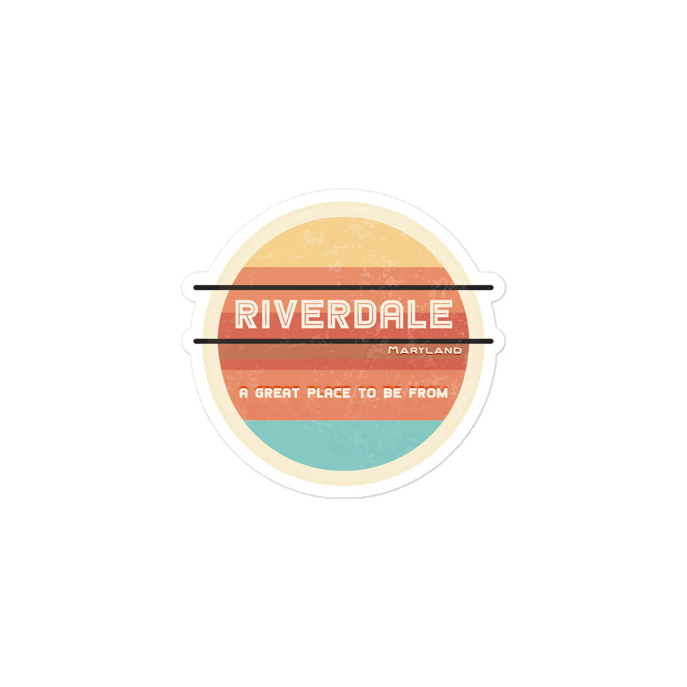 70s Sticker Maryland Riverdale