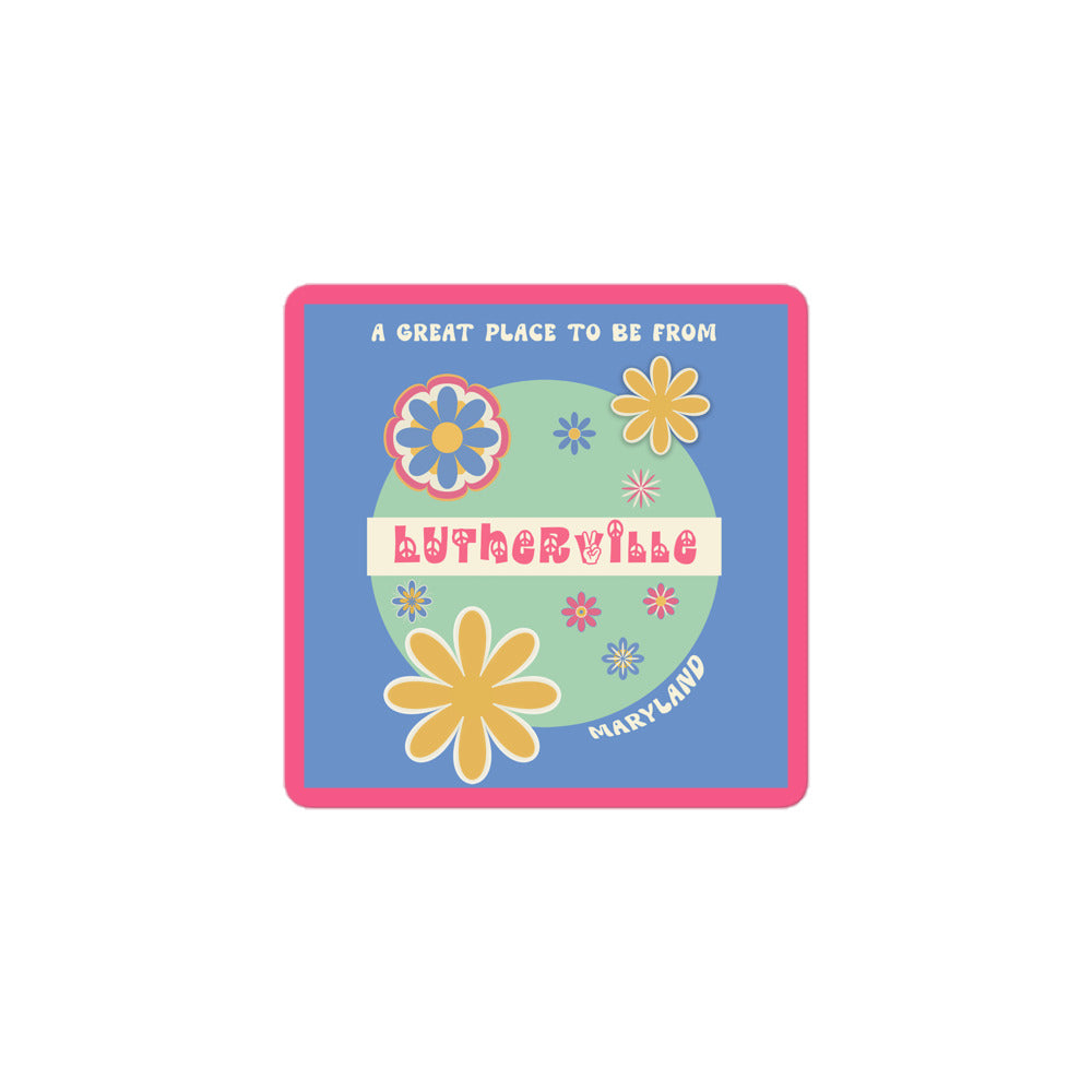 Flower Power Sticker Maryland Lutherville