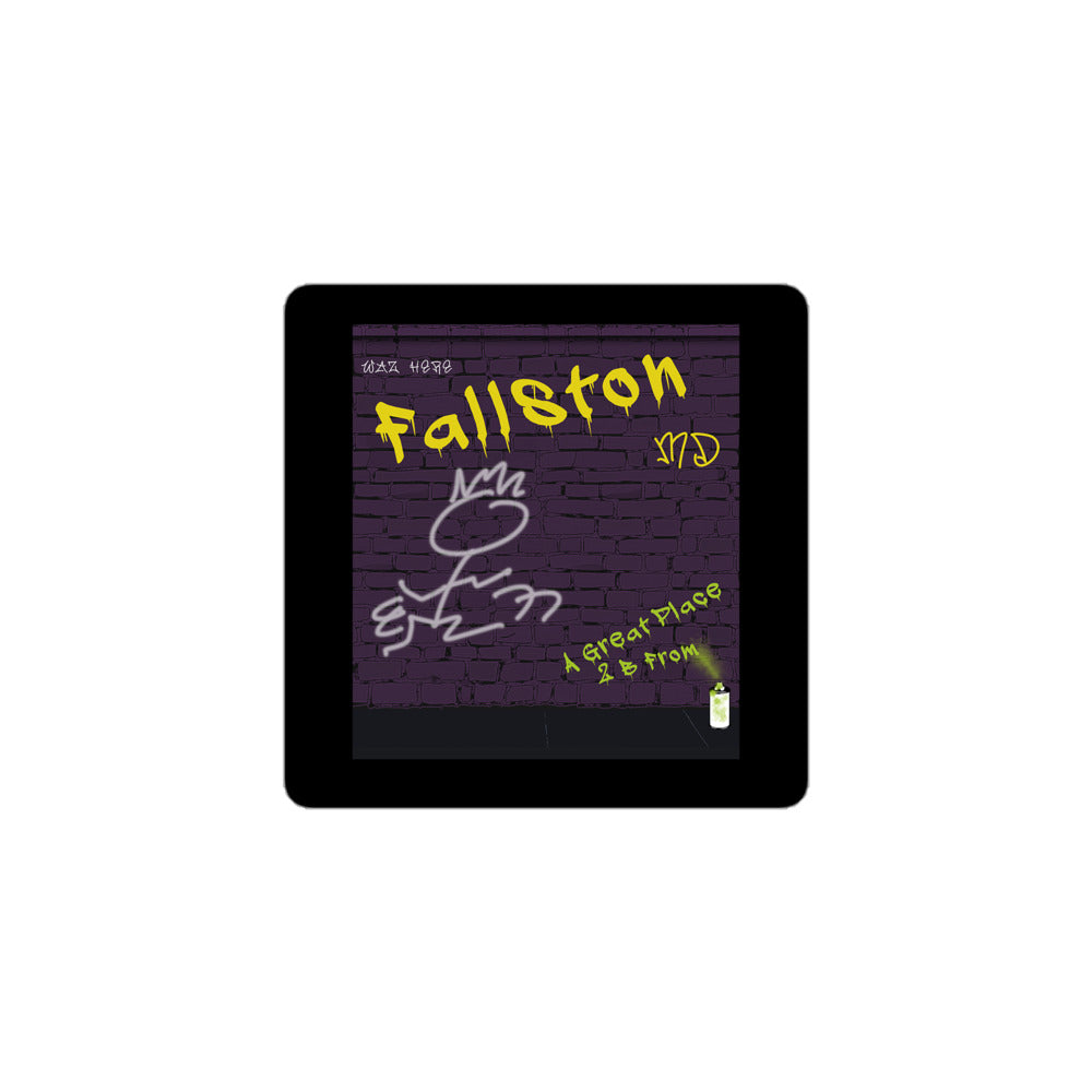 Graffiti Sticker Maryland Fallston