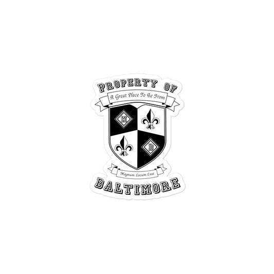 Varsity Sticker Maryland Baltimore