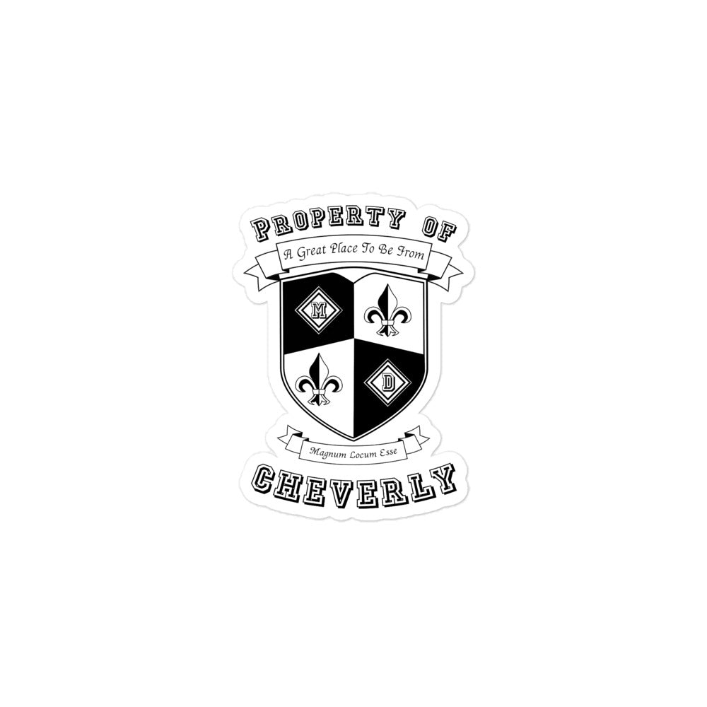 Varsity Sticker Maryland Cheverly