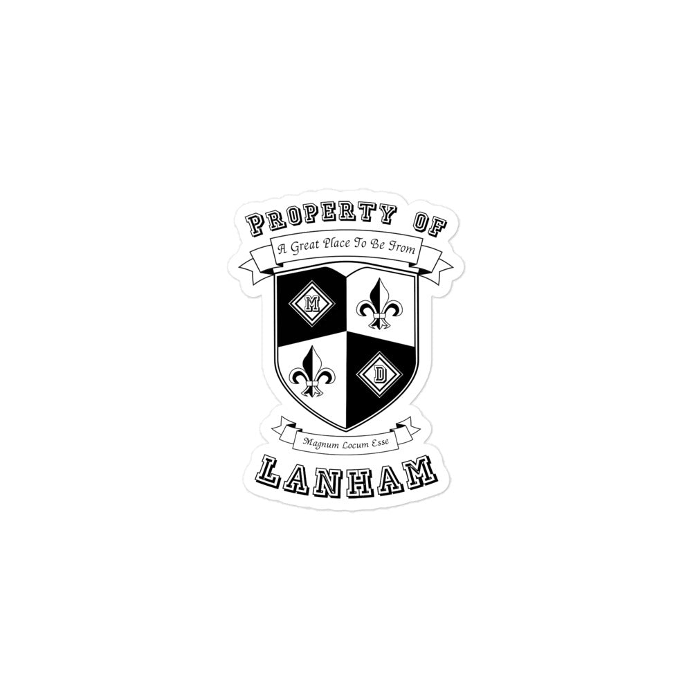 Varsity Sticker Maryland Lanham