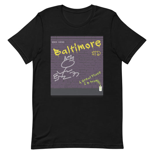 Graffiti T-Shirt Maryland Baltimore