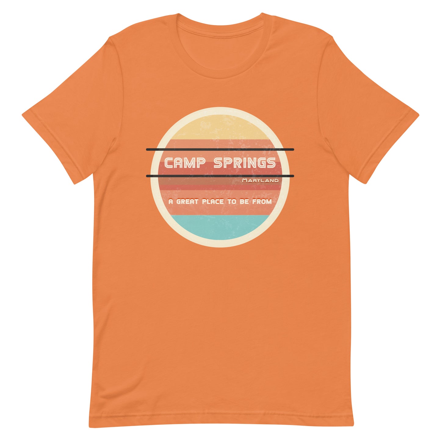 70s T-Shirt Maryland Camp Springs