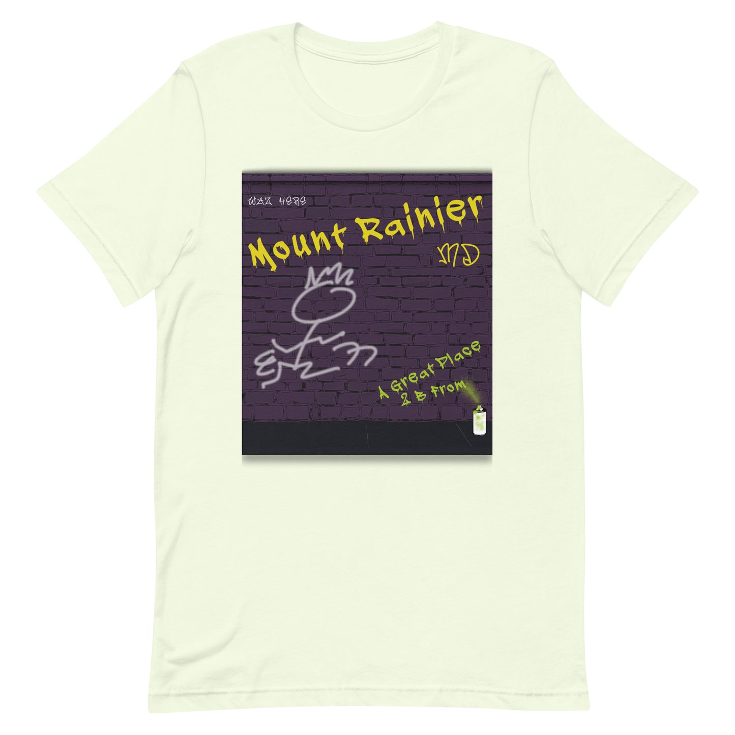 Graffiti T-Shirt Maryland Mount Rainier