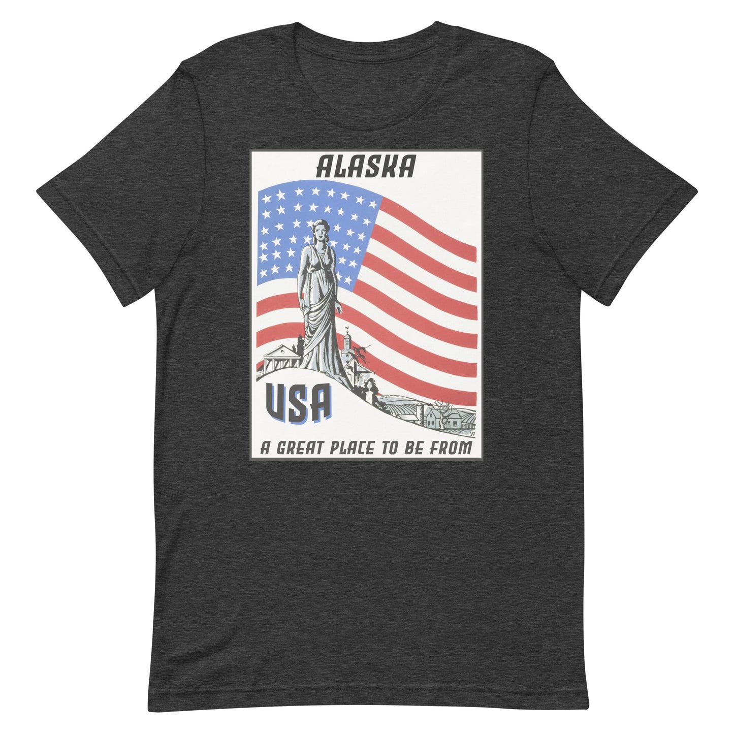 USA T-Shirt Alaska