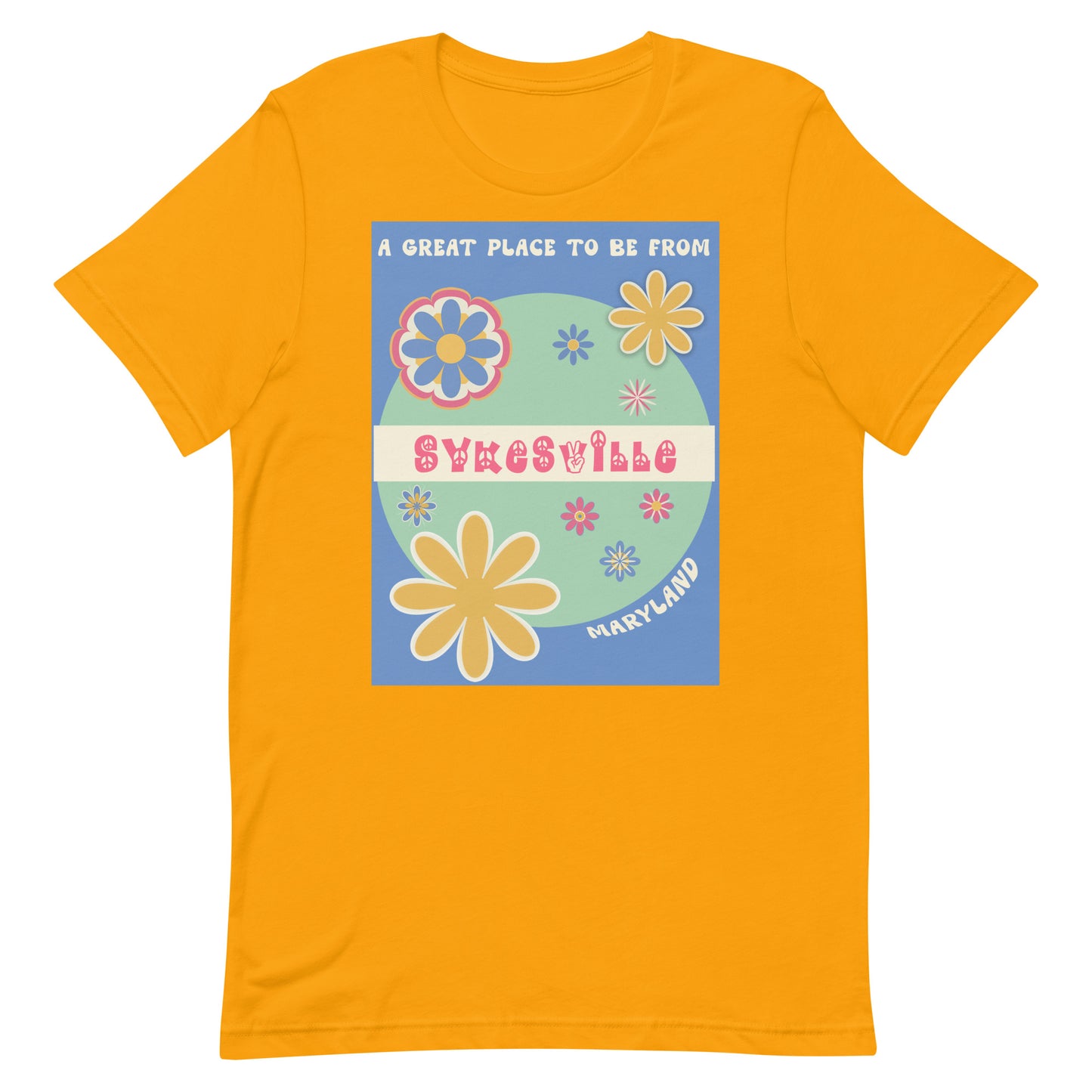 Flower Power T-Shirt Maryland Sykesville