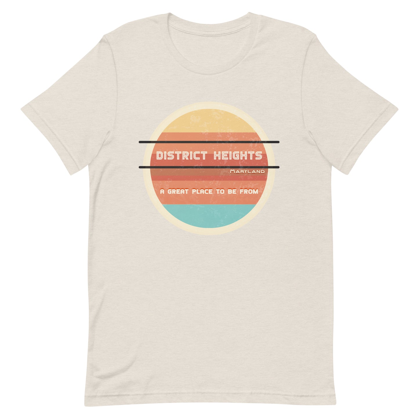 70s T-Shirt Maryland District Heights