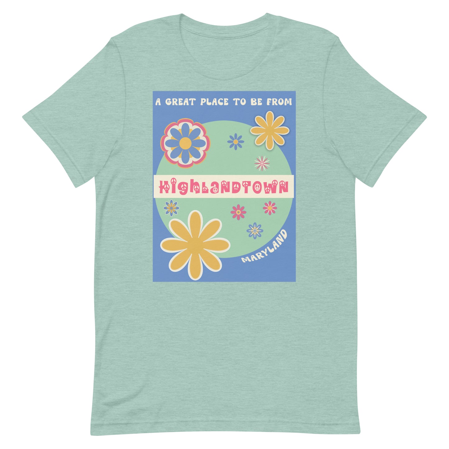 Flower Power T-Shirt Maryland Highlandtown