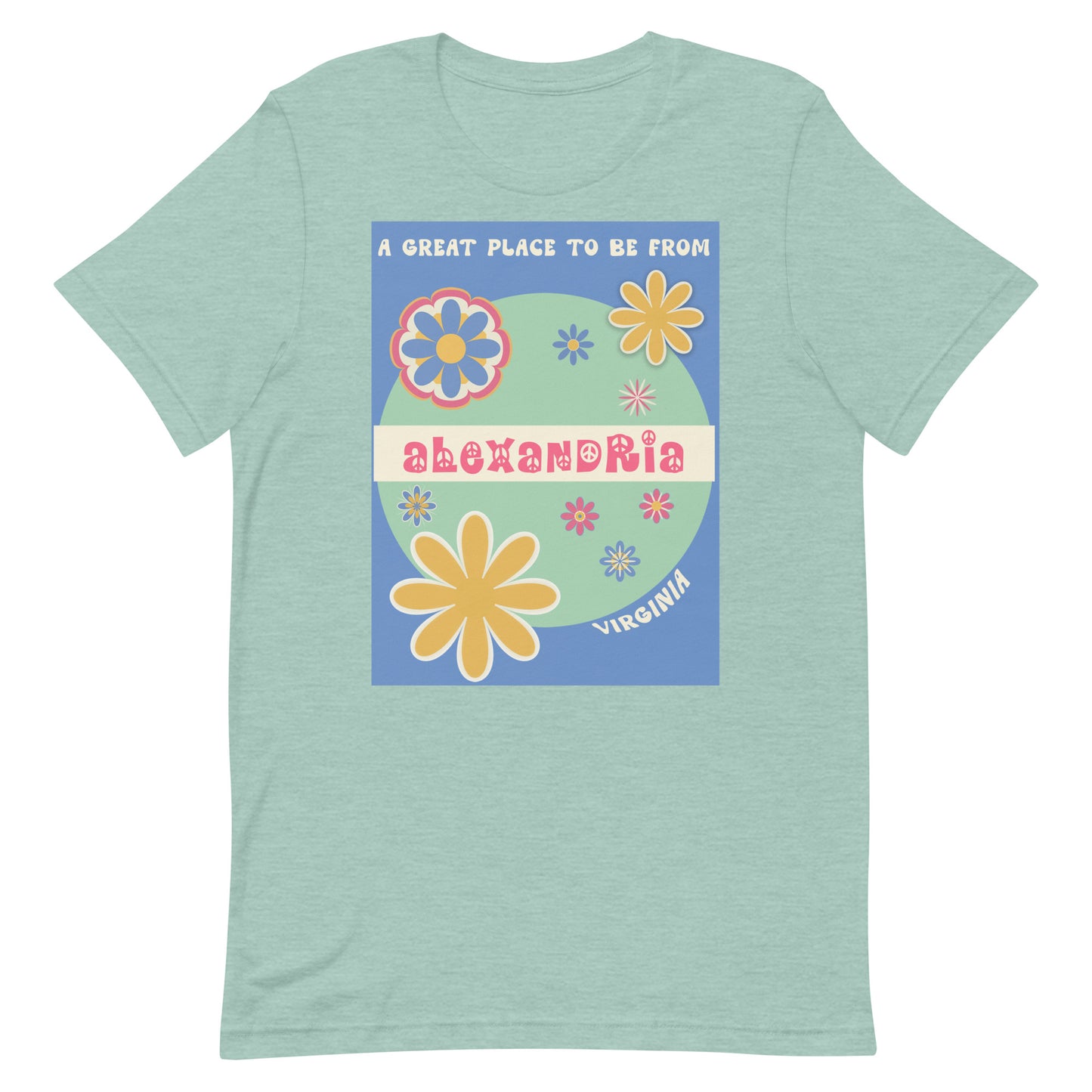 Flower Power T-Shirt Virginia Alexandria