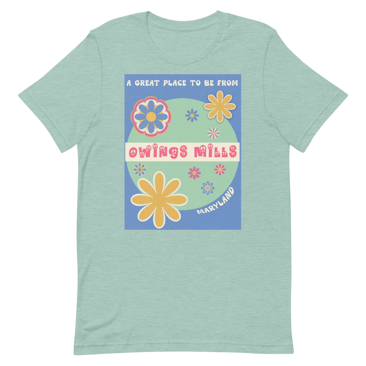 Flower Power T-Shirt Maryland Owings Mills