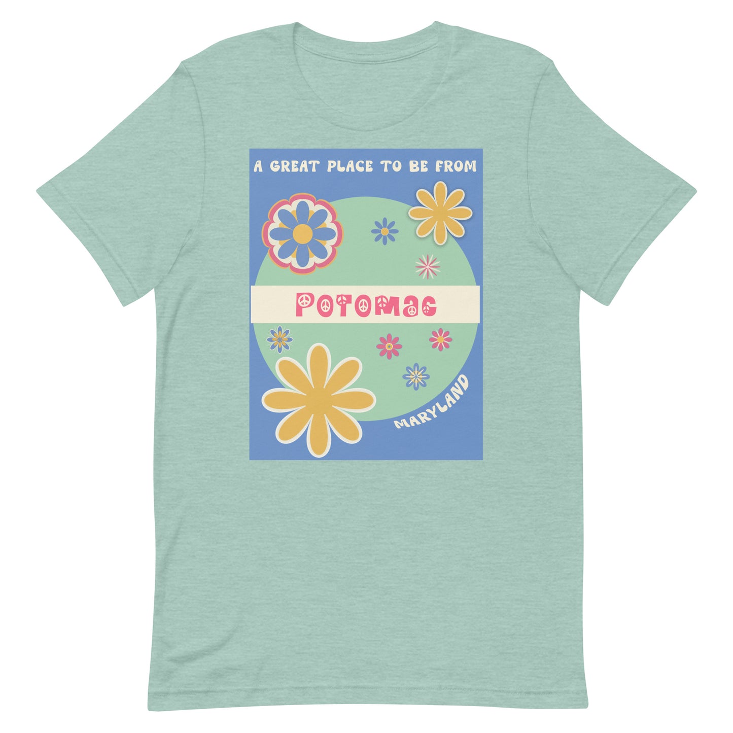 Flower Power T-Shirt Maryland Potomac