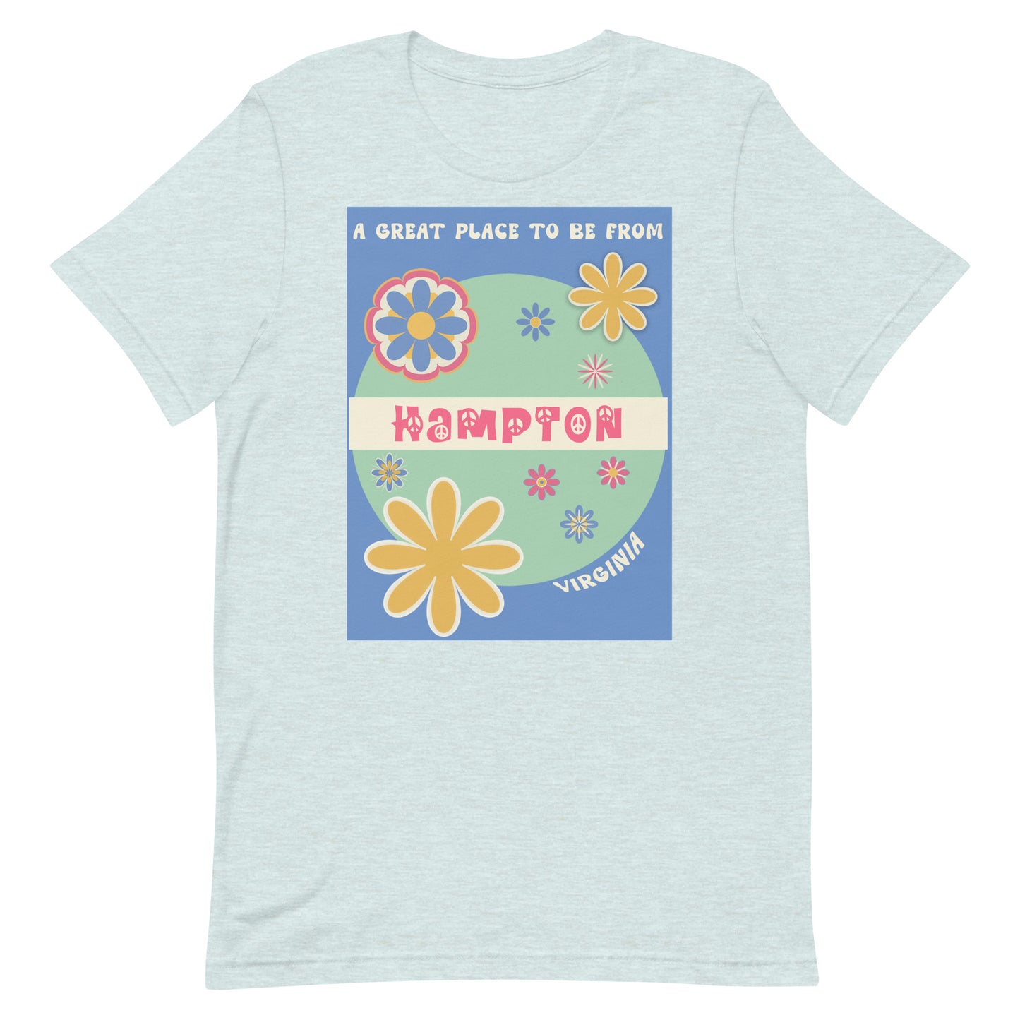 Flower Power T-Shirt Virginia Hampton