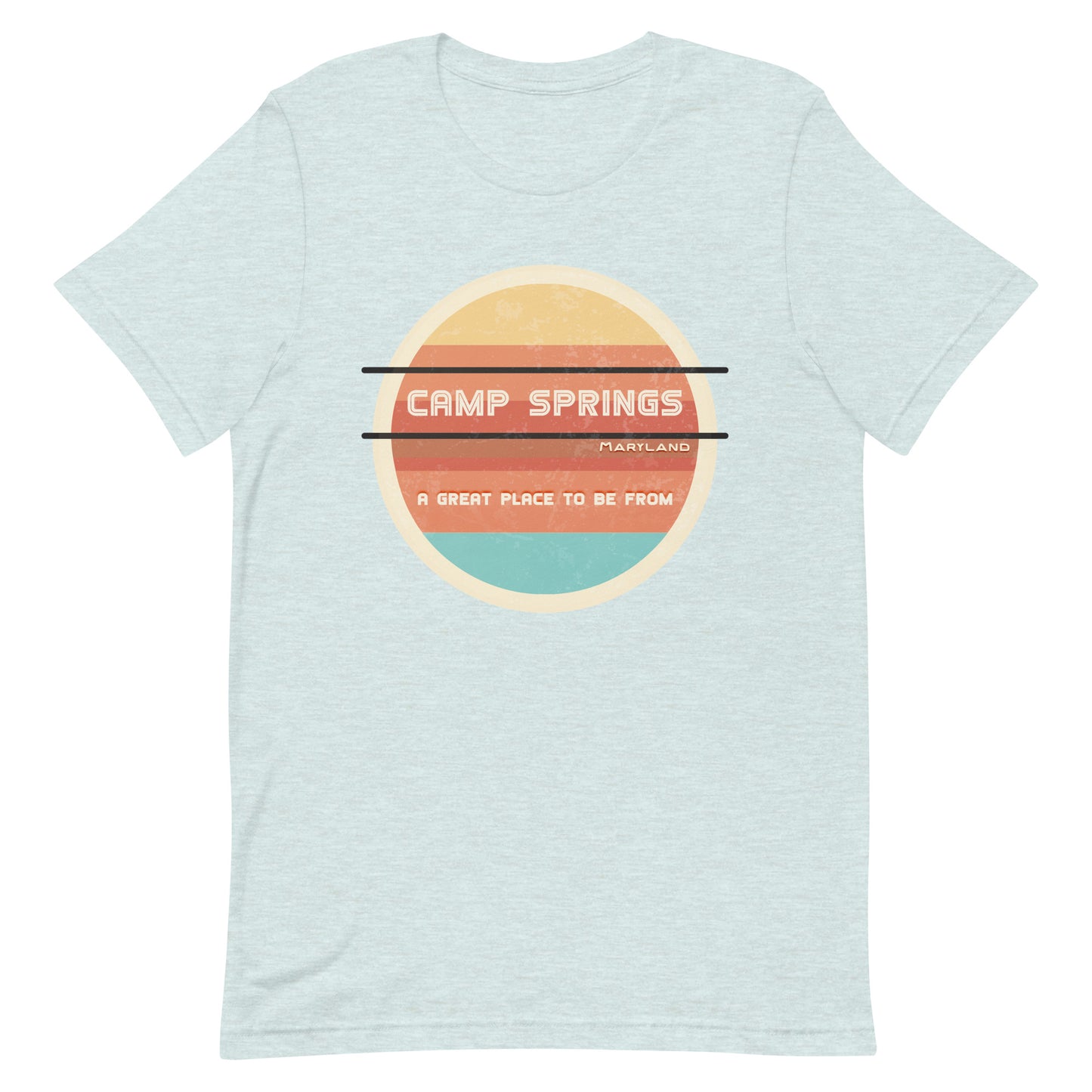 70s T-Shirt Maryland Camp Springs