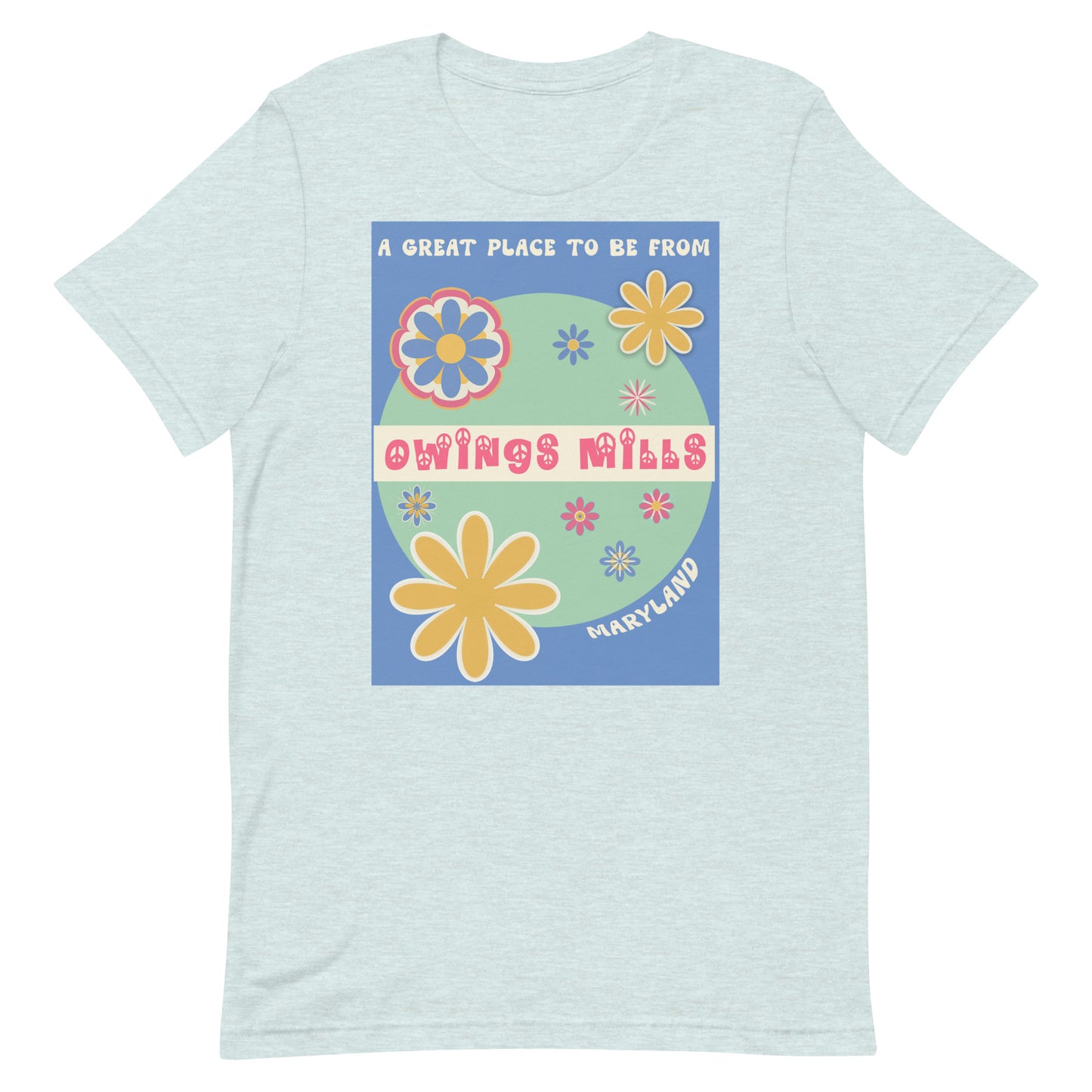 Flower Power T-Shirt Maryland Owings Mills