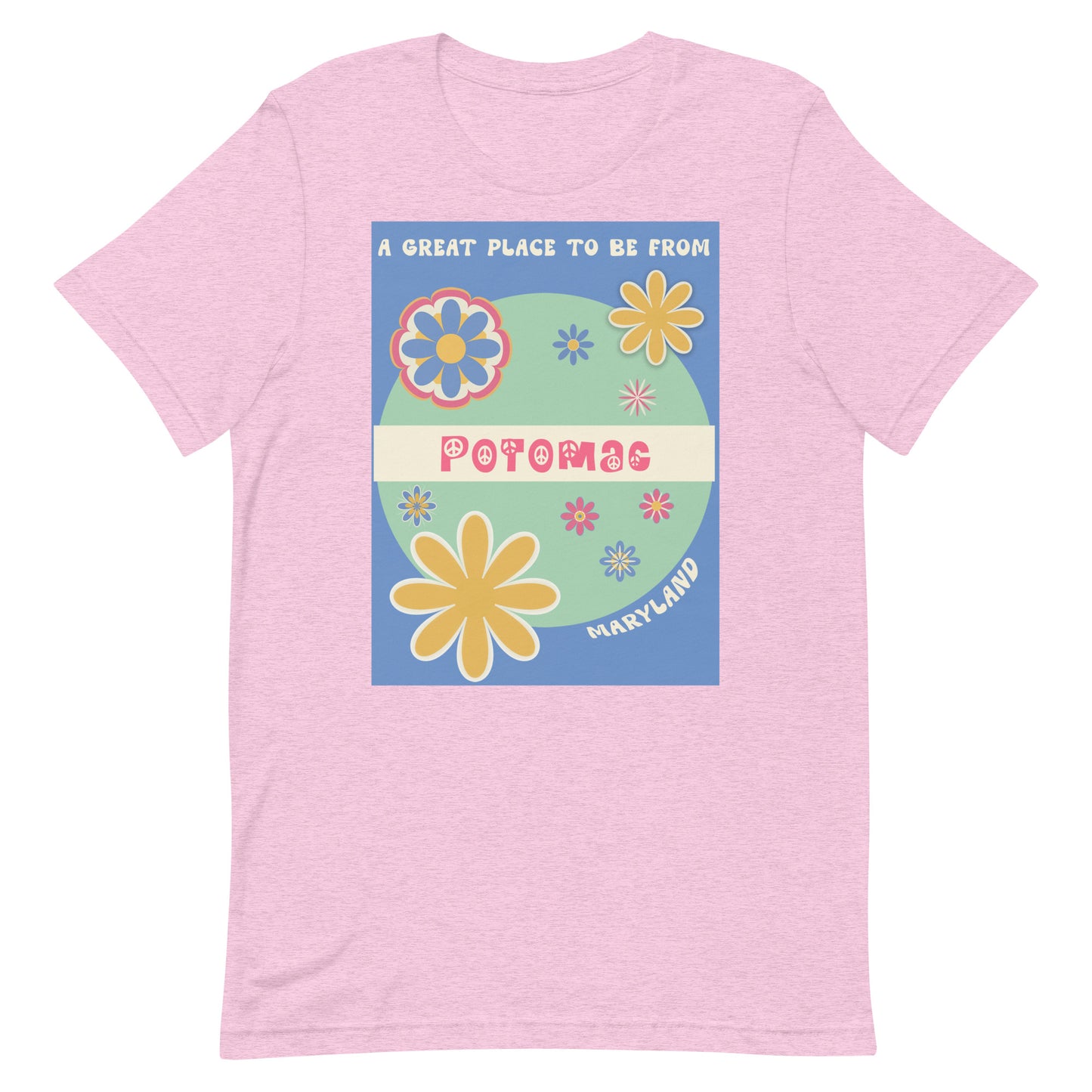 Flower Power T-Shirt Maryland Potomac