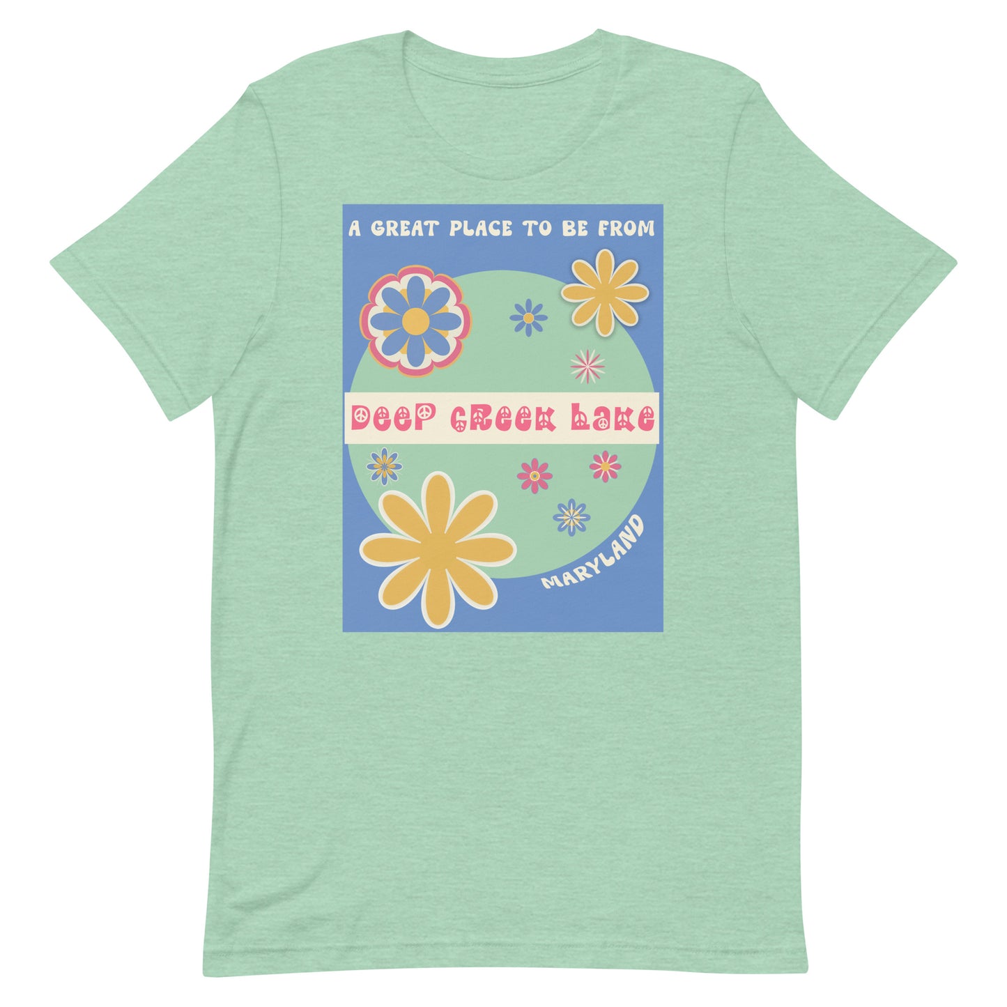 Flower Power T-Shirt Maryland Deep Creek Lake