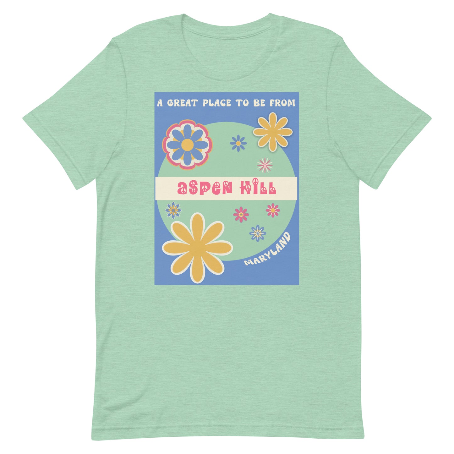 Flower Power T-Shirt Maryland Aspen Hill