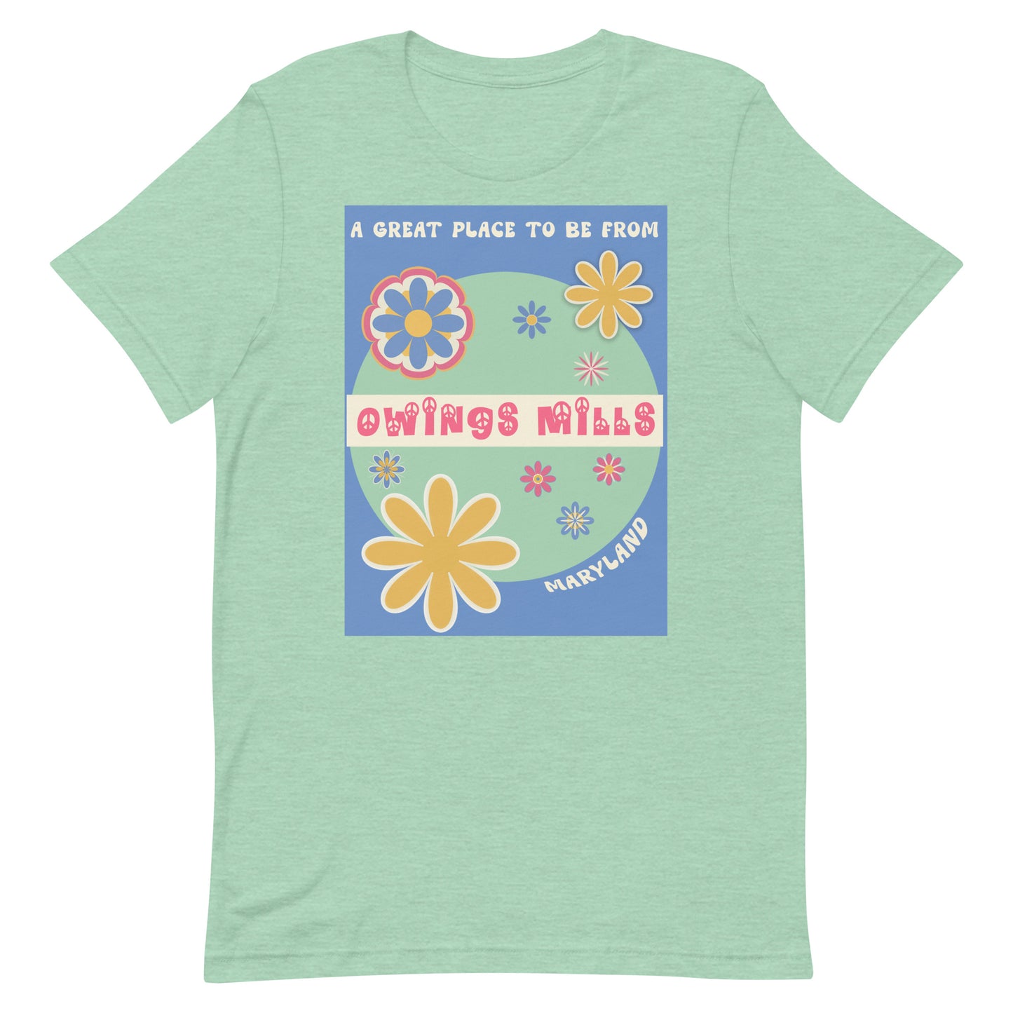 Flower Power T-Shirt Maryland Owings Mills